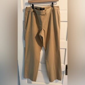 Women’s Talbot Tan Dress Pants - Classic Straight Fit